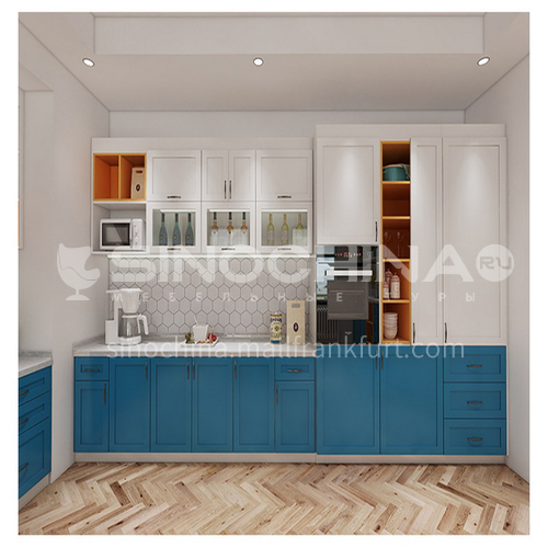 Modern kitchen PVC with HDF open kitchen-GK-120